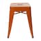 Flash Furniture 4  Inch Orange Metal Stool, PK4 ET-BT3503-18-ORG-GG - alternate 8